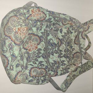 Vera Bradley Teal Paisley Backpack